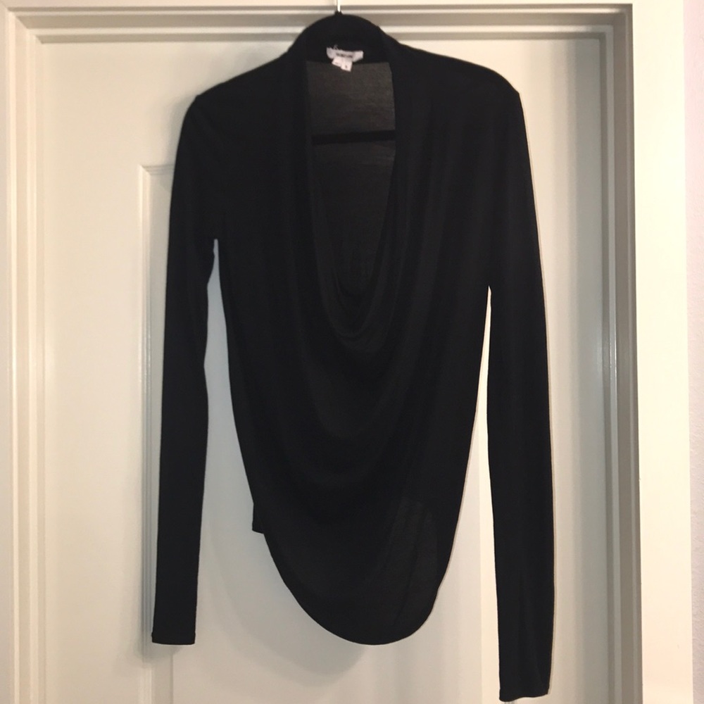 Helmut Lang drape front top